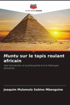 Muntu sur le tapis roulant africain - Mbanguine, Joaquim Mulamula Sabino