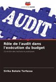 Rôle de l'audit dans l'exécution du budget