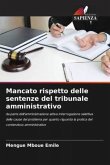 Mancato rispetto delle sentenze del tribunale amministrativo