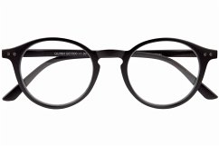 Lesebrille QUINN, schwarz, +3.50 dpt