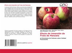 Efecto de Inmersión de Fruto de Manzana