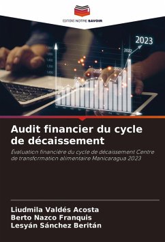 Cover Audit financier du cycle de décaissement