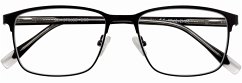 Cover Lesebrille BEN, schwarz, +3.00 dpt mit Etui