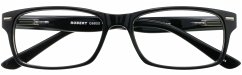 Cover Lesebrille ROBERT, schwarz, +1.00 dpt mit Etui