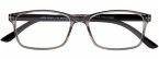 Lesebrille LUCA, grau-schwarz, +1.50 dpt mit Etui Lesebrille LUCA, grau-schwarz, +1.50 dpt mit Etui