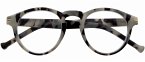 Lesebrille FRANKIE, grau-havanna, +3.00 dpt mit Etui