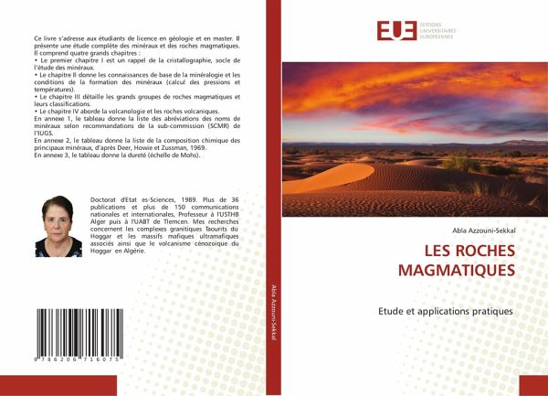 LES ROCHES MAGMATIQUES LES ROCHES MAGMATIQUES