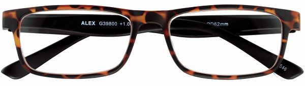 Lesebrille ALEX, havanna, +1.00 dpt Lesebrille ALEX, havanna, +1.00 dpt