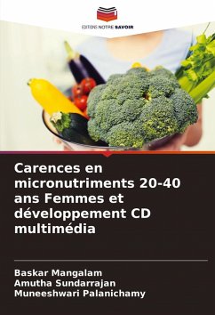 Cover Carences en micronutriments 20-40 ans Femmes et développement CD multimédia