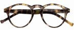 Lesebrille FRANKIE, havanna hell, +1.50 dpt mit Etui