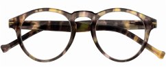 Lesebrille FRANKIE, havanna hell, +1.50 dpt mit Etui