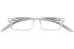 Lesebrille HANG OVER LIFE, kristall, +2.00 dpt mit Etui