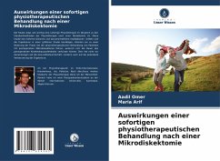 Cover Auswirkungen einer sofortigen physiotherapeutischen Behandlung nach einer Mikrodiskektomie