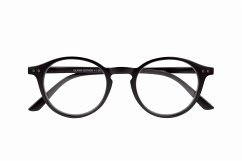 Lesebrille QUINN, schwarz, +2.00 dpt