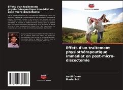 Effets d'un traitement physiothérapeutique immédiat en post-micro-discectomie - Omer, Aadil;Arif, Maria