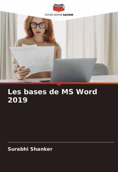 Cover Les bases de MS Word 2019