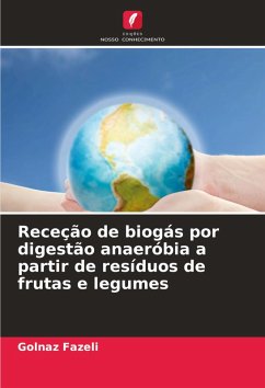 Cover Receção de biogás por digestão anaeróbia a partir de resíduos de frutas e legumes