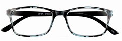 Lesebrille LUCA, blau havanna, +3.50 dpt mit Etui Cover Lesebrille LUCA, blau havanna, +3.50 dpt mit Etui
