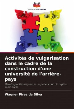 Cover Activités de vulgarisation dans le cadre de la construction d'une université de l'arrière-pays