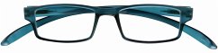 Cover Lesebrille HANG OVER LIFE, blau, +1.00 dpt mit Etui