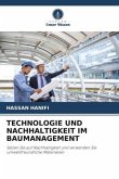 TECHNOLOGIE UND NACHHALTIGKEIT IM BAUMANAGEMENT