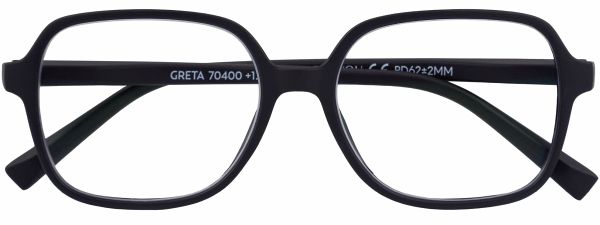 Lesebrille GRETA, schwarz, +1.50 dpt mit Etui Lesebrille GRETA, schwarz, +1.50 dpt mit Etui