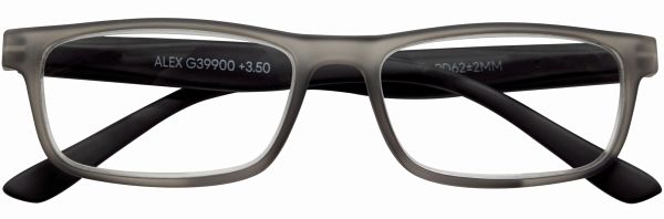 Lesebrille ALEX, anthrazit, +3.00 dpt