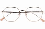 Lesebrille YOKO, gold, +1.00 dpt mit Etui