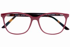 Cover Lesebrille DONNA, weinrot, +3.50 dpt mit Etui