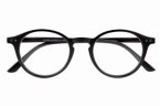 Lesebrille QUINN, schwarz, +2.50 dpt