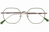 Lesebrille YOKO, grün-gold, +1.50 dpt mit Etui Lesebrille YOKO, grün-gold, +1.50 dpt mit Etui