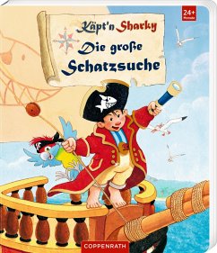 Käpt'n Sharky - Die große Schatzsuche (Pappbilderbuch) - Langreuter, Jutta