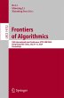 Frontiers of Algorithmics - Bild 1