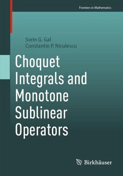 Cover Choquet Integrals and Monotone Sublinear Operators