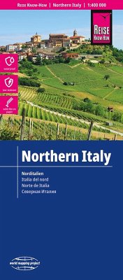 Cover Reise Know-How Landkarte Italien, Nord / Northern Italy (1:400.000)