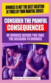 Consider the painful consequences of divorce before you make the decision to divorce (eBook, ePUB)