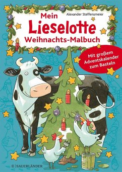 Mein Lieselotte Weihnachts-Malbuch (Mängelexemplar) - Steffensmeier, Alexander