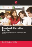 Feedback Corretivo Escrito Feedback Corretivo Escrito