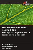 Una valutazione della sostenibilità dell'approvvigionamento idrico rurale, Etiopia