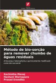 Método de bio-sorção para remover chumbo de águas residuais