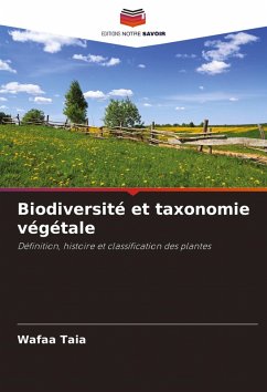 Cover Biodiversité et taxonomie végétale