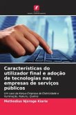 Características do utilizador final e adoção de tecnologias nas empresas de serviços públicos