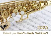 Blech-Instrumente - Musik-Kalender 2025, DIN A4