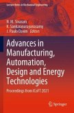 Advances in Manufacturing, Automation, Design and Energy Technologies