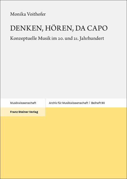 DENKEN, HÖREN, DA CAPO DENKEN, HÖREN, DA CAPO
