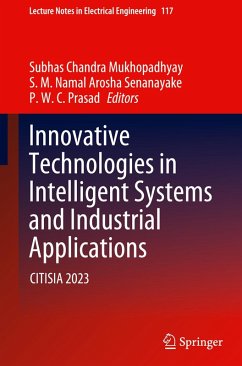 Cover Innovative Technologies in Intelligent Systems and Industrial Applications