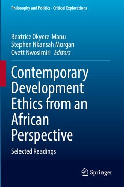 Cover Contemporary Development Ethics from an African Perspective