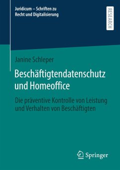 Beschäftigtendatenschutz und Homeoffice - Schleper, Janine