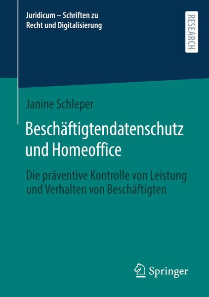 Beschäftigtendatenschutz und Homeoffice Beschäftigtendatenschutz und Homeoffice
