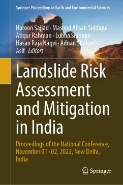 Landslide Risk Assessment and Mitigation in India (eBook, PDF)